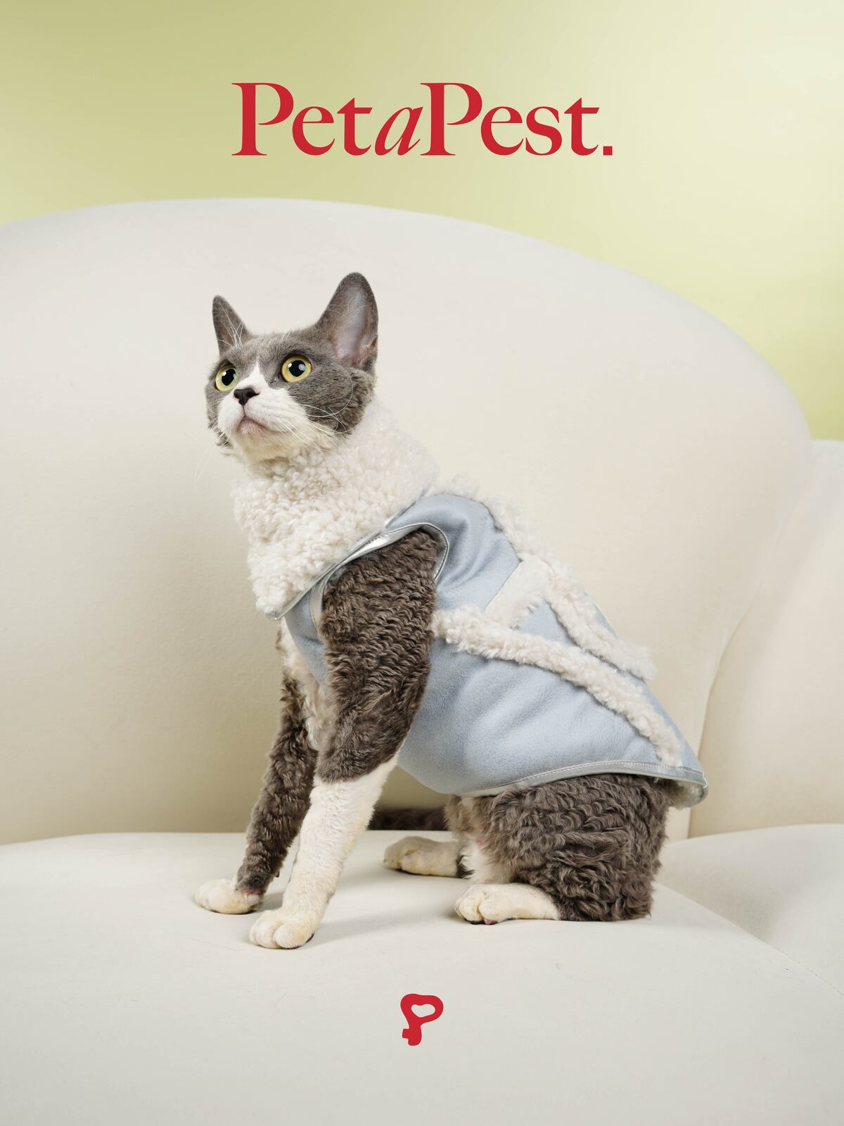 Eco-friendly Shearling Leather Gilet