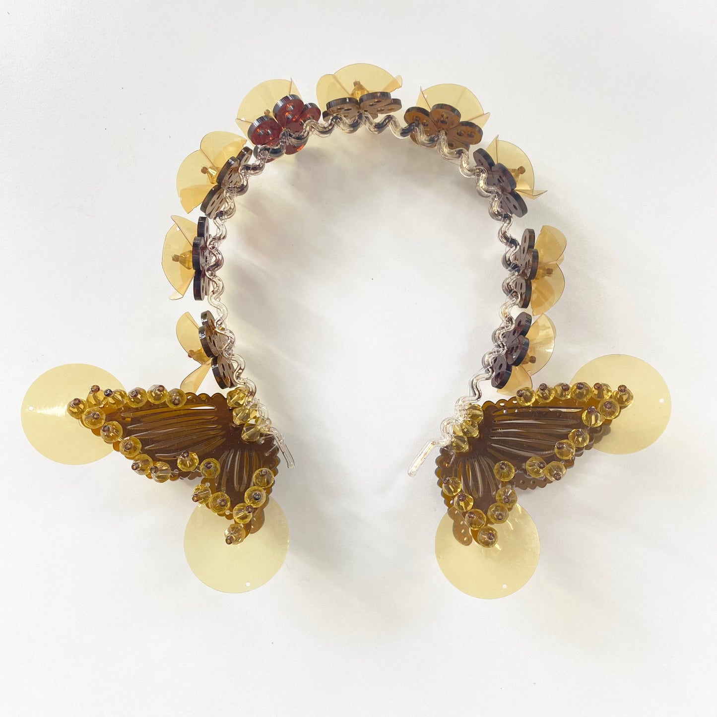 Amber butterfly hair band