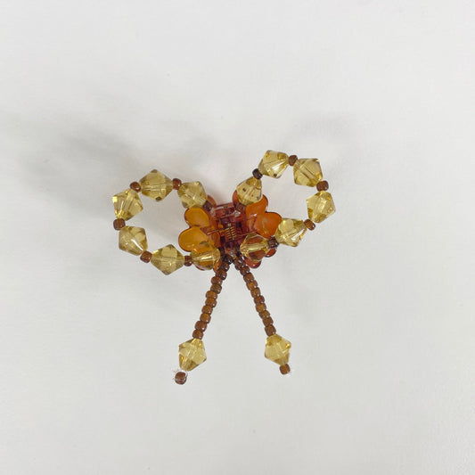 Amber bow hair clip 3(one pair)